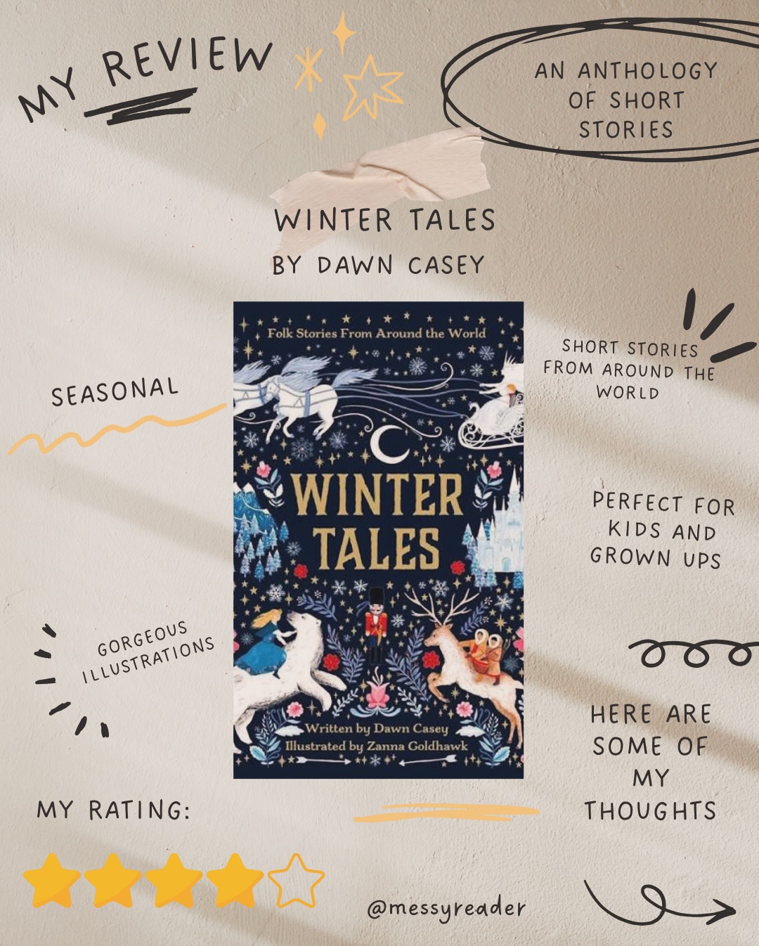 Review graphic for Winter Tales
